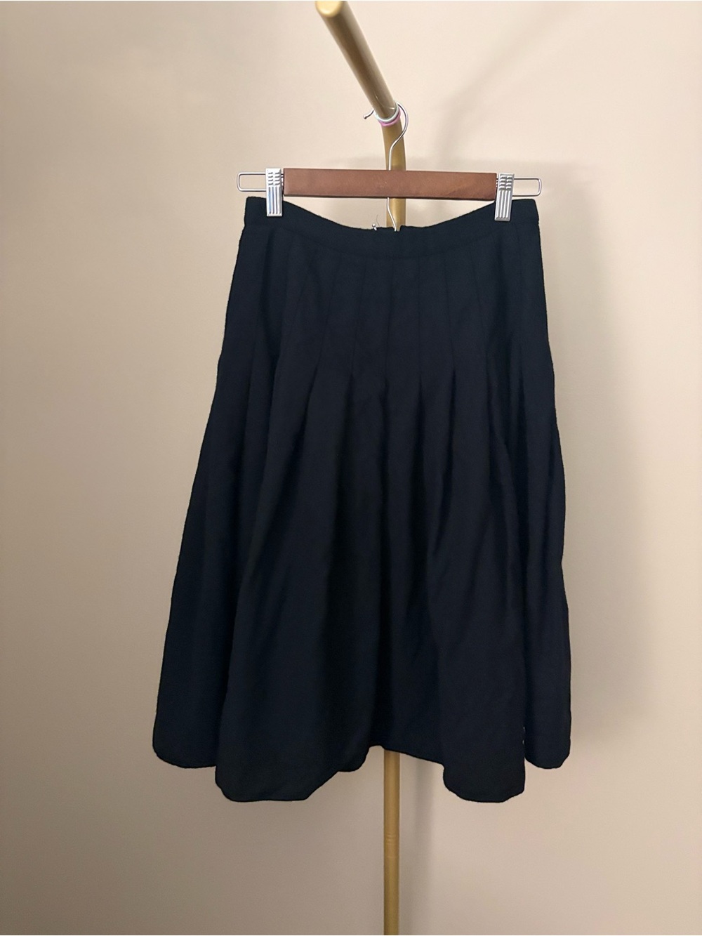 Vintage Pendleton Pleated Drop Waist Women's Skirt - Picture 2 of 5